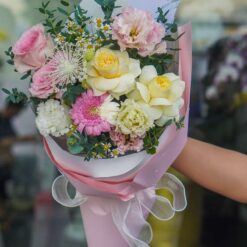 BÓ HOA PASTEL MFBO9