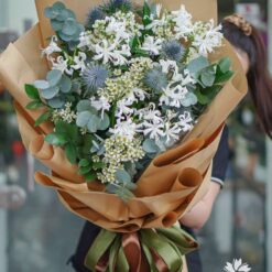 BÓ HOA TRẮNG MIX MFBO61