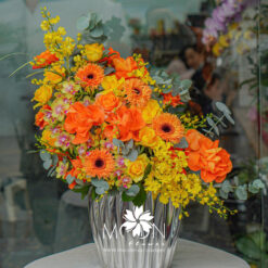 BÌNH HOA TƯƠI MIX MFVA265