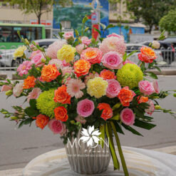 BÌNH HOA TƯƠI MIX MFVA271