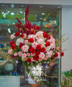 BÌNH HOA TƯƠI MIX MFVA272