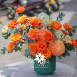 BÌNH HOA TƯƠI MIX MFVA279