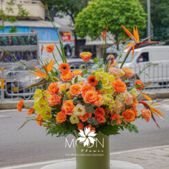 BÌNH HOA TƯƠI MIX MFVA288