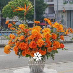 BÌNH HOA TƯƠI MIX MFVA286