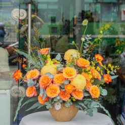 BÌNH HOA TƯƠI MIX MFVA299