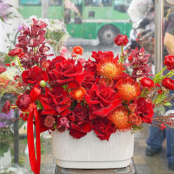 BÌNH HOA TƯƠI MIX MFVA311