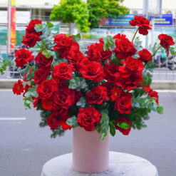 BÌNH HOA TƯƠI MIX MFVA313