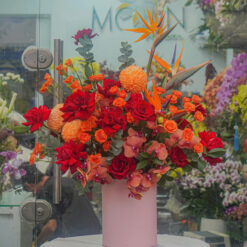 BÌNH HOA TƯƠI MIX MFVA316