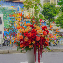 BÌNH HOA TƯƠI MIX MFVA338